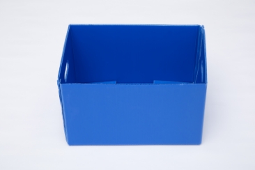 藍色 PP箱（半搖蓋）